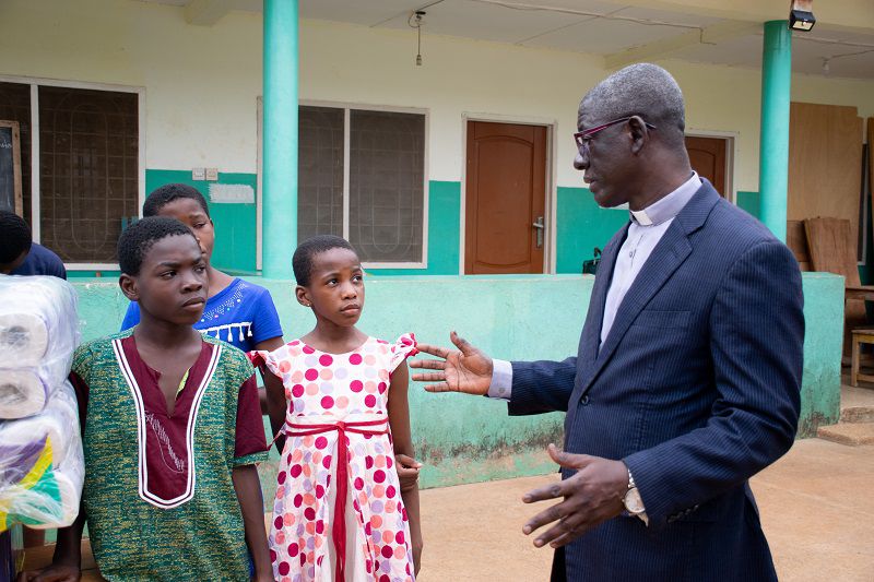UENR CHAPTER OF GHANA ASSOCIATION OF UNIVERSITY ADMINISTRATORS (GAUA) DONATES TO TWO CHILDREN HOMES 3 DSC 0018 1