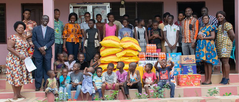 UENR CHAPTER OF GHANA ASSOCIATION OF UNIVERSITY ADMINISTRATORS (GAUA) DONATES TO TWO CHILDREN HOMES 4 DSC 0053 1
