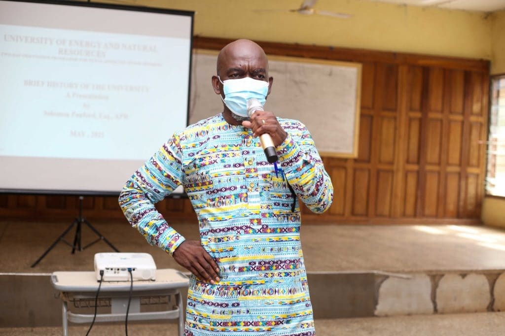 The Registrar, Mr. Solomon Panford