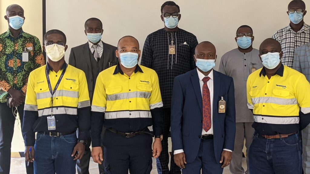 VICE-CHANCELLOR TOGETHER WITH TOP MANAGEMENT OF UENR VISITS NEWMONT AHAFO 