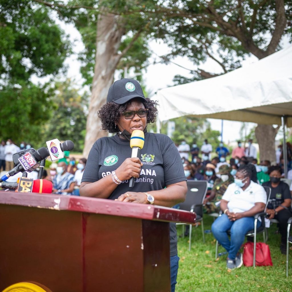The Bono Regional Minister; Hon. Justina Owusu BanaheneThe Bono Regional Minister; Hon. Justina Owusu Banahene