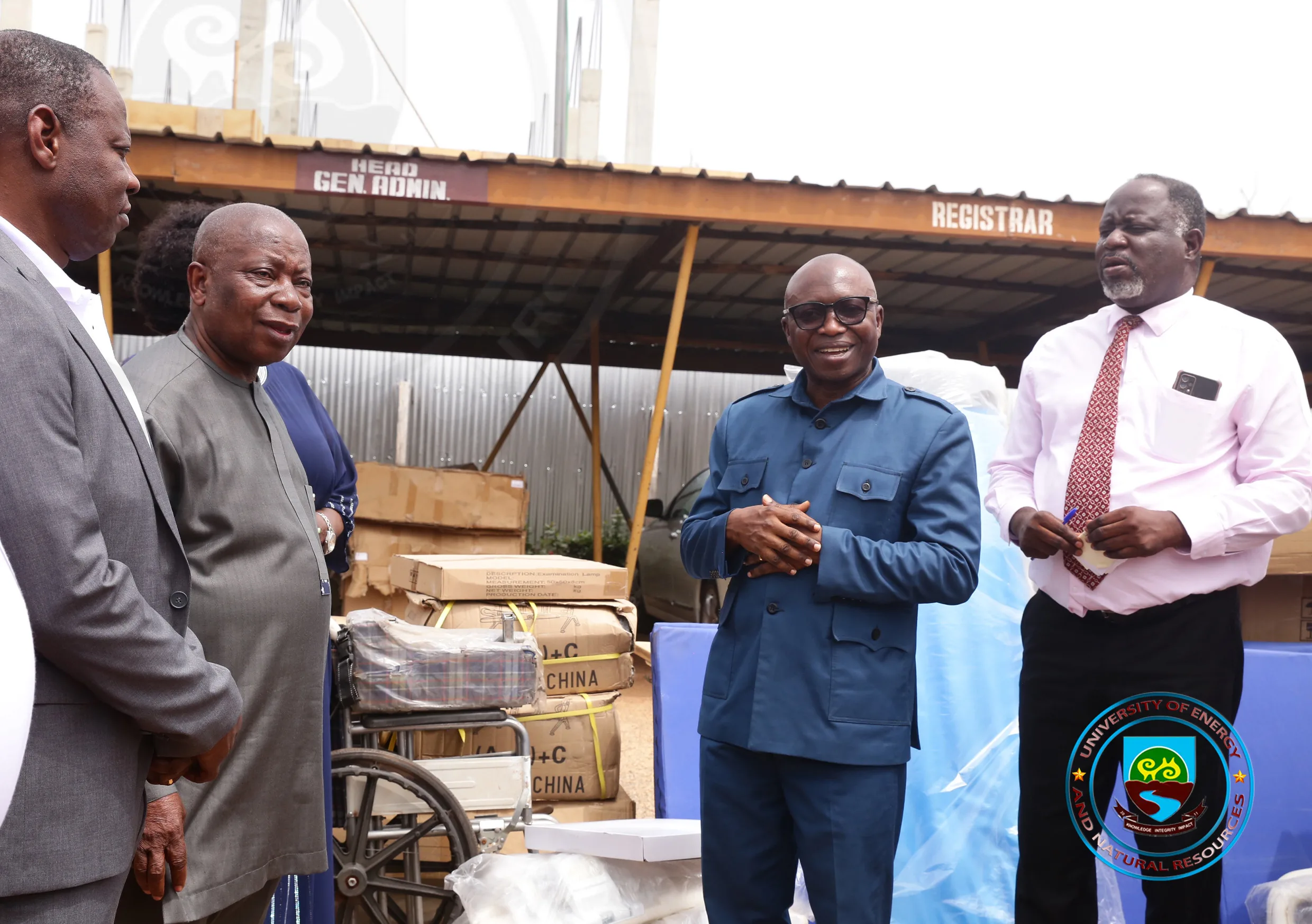 Minister of Health Donates Hospital Equipment to UENR 3