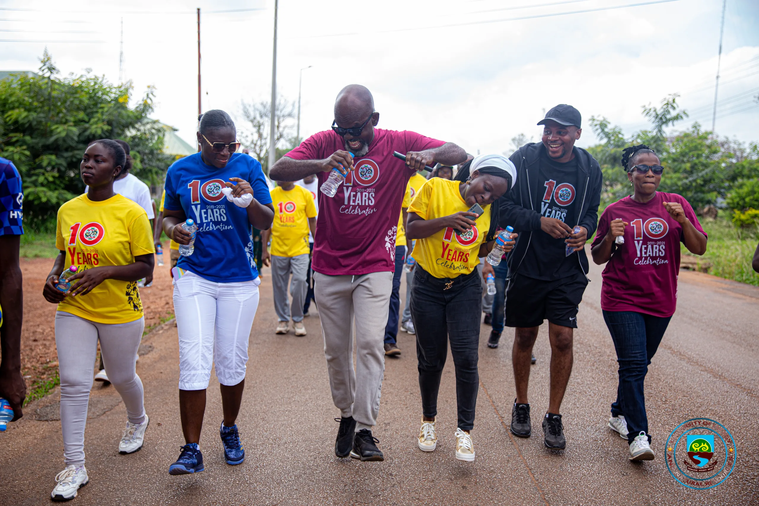 UENR Embarks on 2nd Health Walk Ahead of 10th Anniversary Grand Durbar and 7th Congregation 2 IMG 8828 1