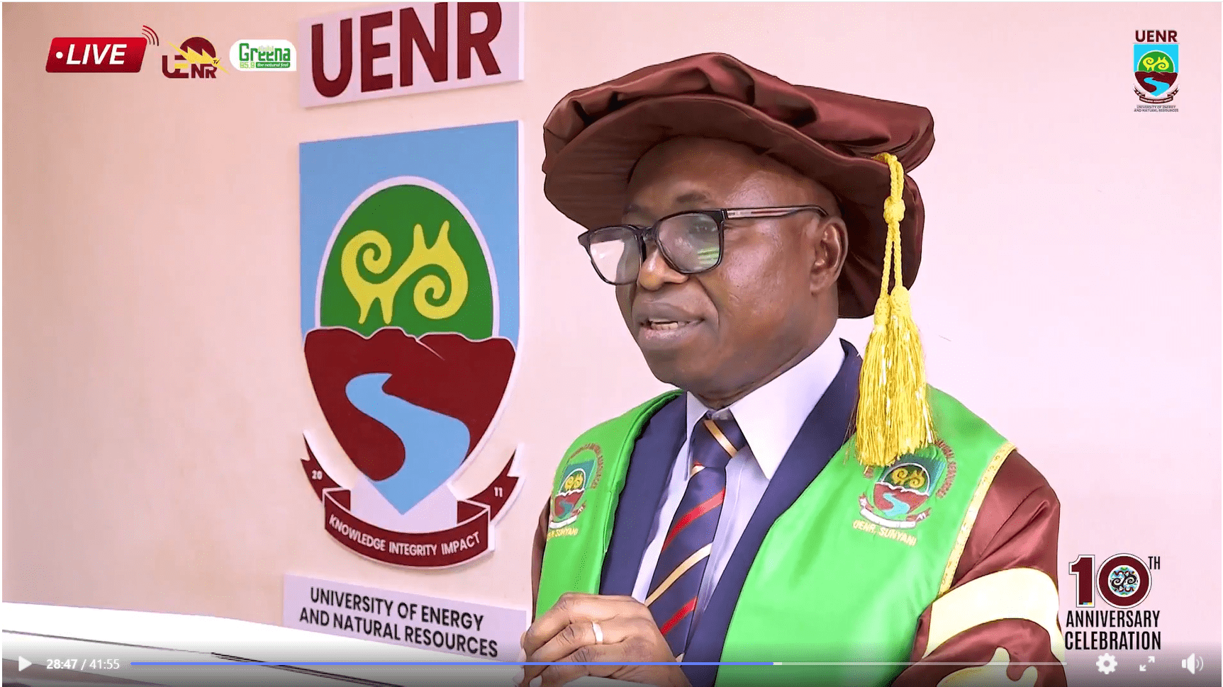 UENR Holds A Virtual Matriculation Ceremony for 3,850 First-Year Students 2 Screenshot 2023 03 06 080714