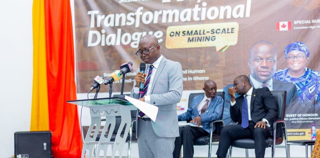 Minister for Lands and Natural Resources Delivered Keynote Speech at 2nd Annual Two-Day Transformational Dialogue on Small-Scale Mining 4 IMG 3744