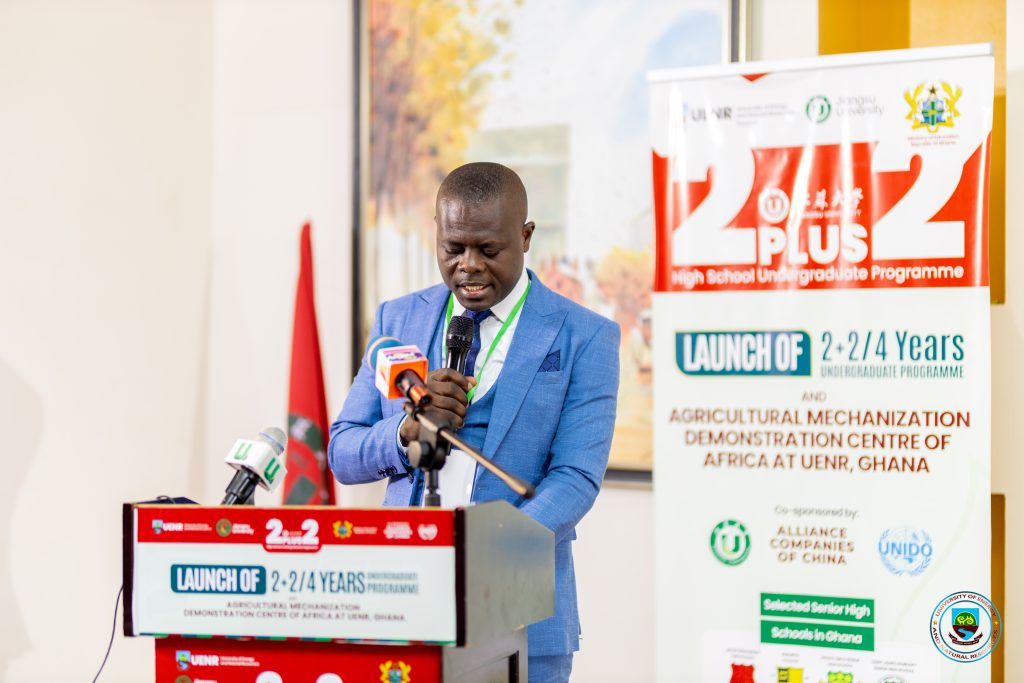 First Ever Africa Undergraduate Exchange Programme and Establishment of the Agricultural Mechanization Demonstration Centre Launched at UENR 4 QON 1292 2