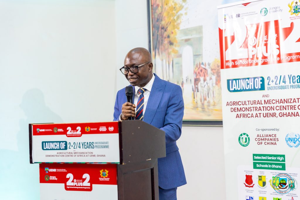 First Ever Africa Undergraduate Exchange Programme and Establishment of the Agricultural Mechanization Demonstration Centre Launched at UENR 3 QON 1463 1