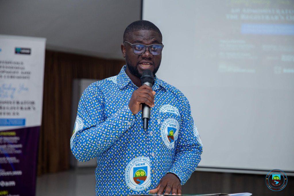 Chairman of ROWS Mr. Charles Aidoo