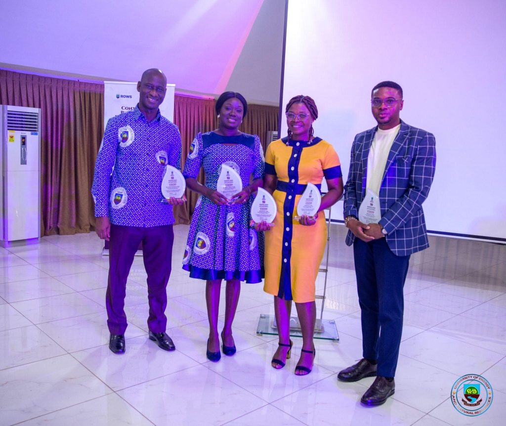 University Relations Office Sweeps Five Awards at the Registrars Offices Welfare Scheme Awards Ceremony