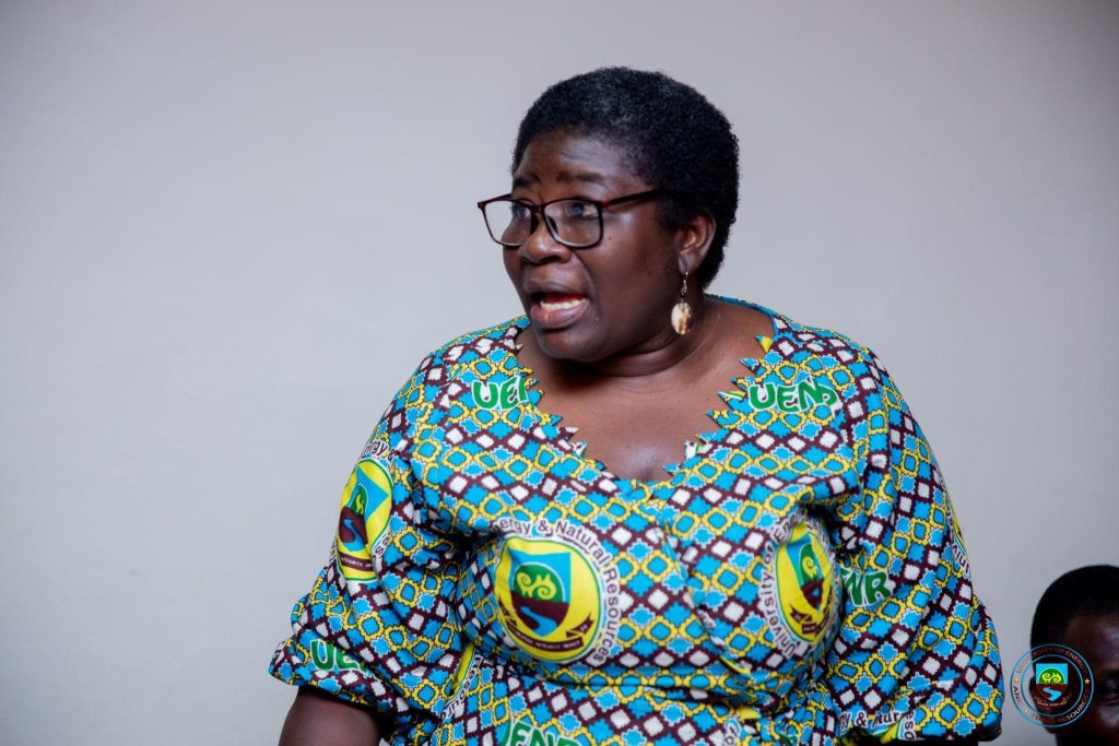 Prof. Mrs. Mercy Afua Derkyi Director of the Quality Assurance and Academic Planning Directorate