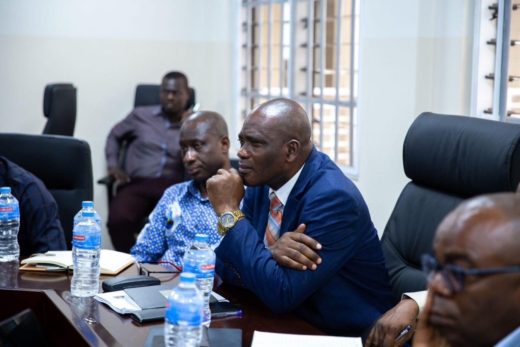 UENR Team led by the Ag. Pro Vice Chancellor Prof. John K. M. Kuwornu