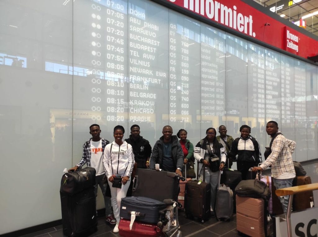 Eight UENR Students Leave for Slovak University of Technology in Bratislava, on ERASMUS + Exchange Programme 1 WhatsApp Image 2024 04 24 at 9.30.41 AM