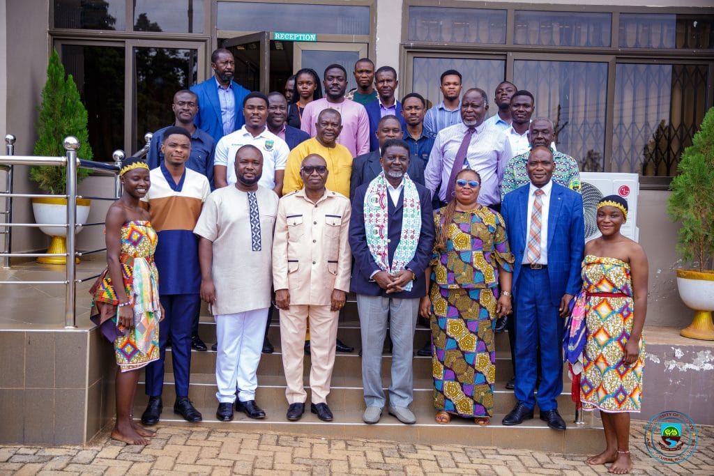 Archbishop Charles Agyinasare Visits UENR Management Ahead of Fire Conference 2024 1 IMG 9132