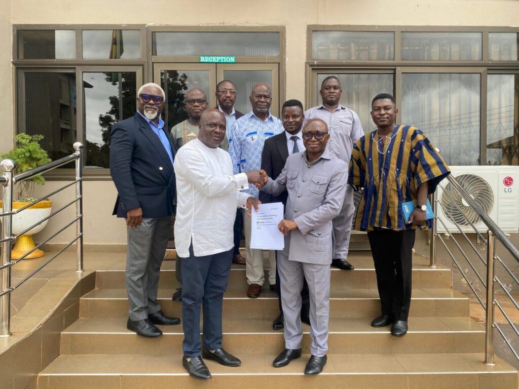 UENR SIGNS LANDMARK COPYRIGHT AGREEMENT WITH COPY GHANA LE upscale balanced x4